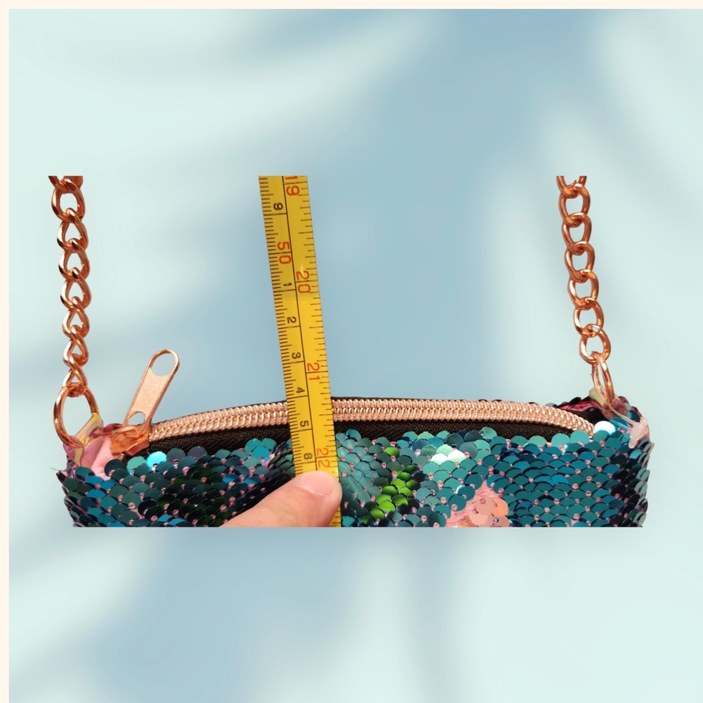Mermaid Sequin Mini Bag 💙💜🧜‍♀️🩵🩷 - Picture 3 of 8